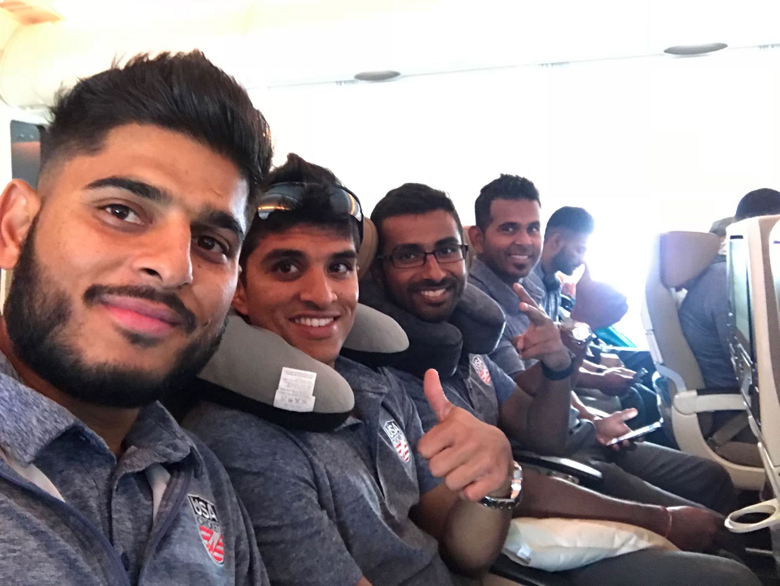 Team USA Depart for Middle East Tour