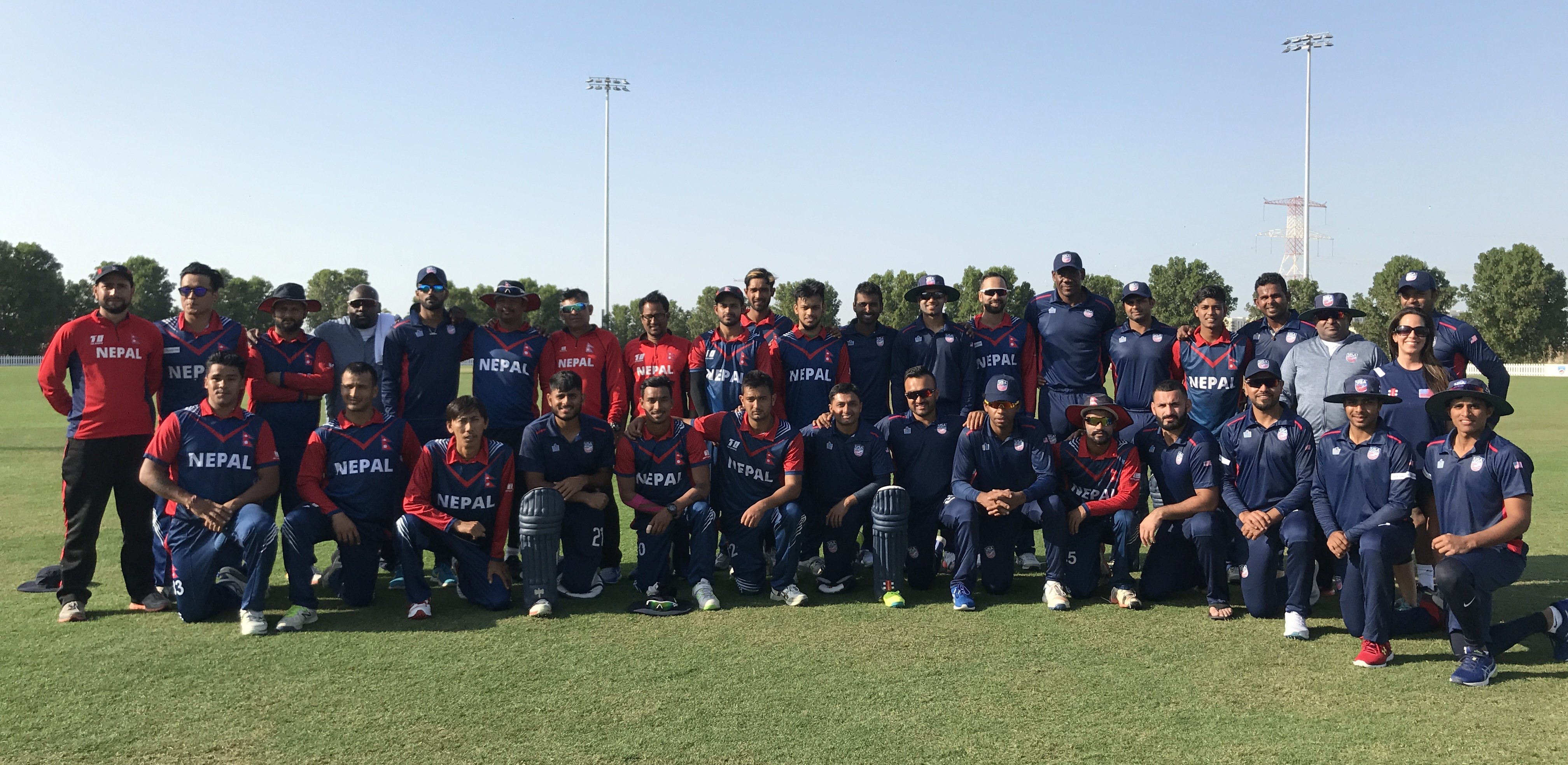 USA Score 5 wicket win over Nepal in Abu Dhabi