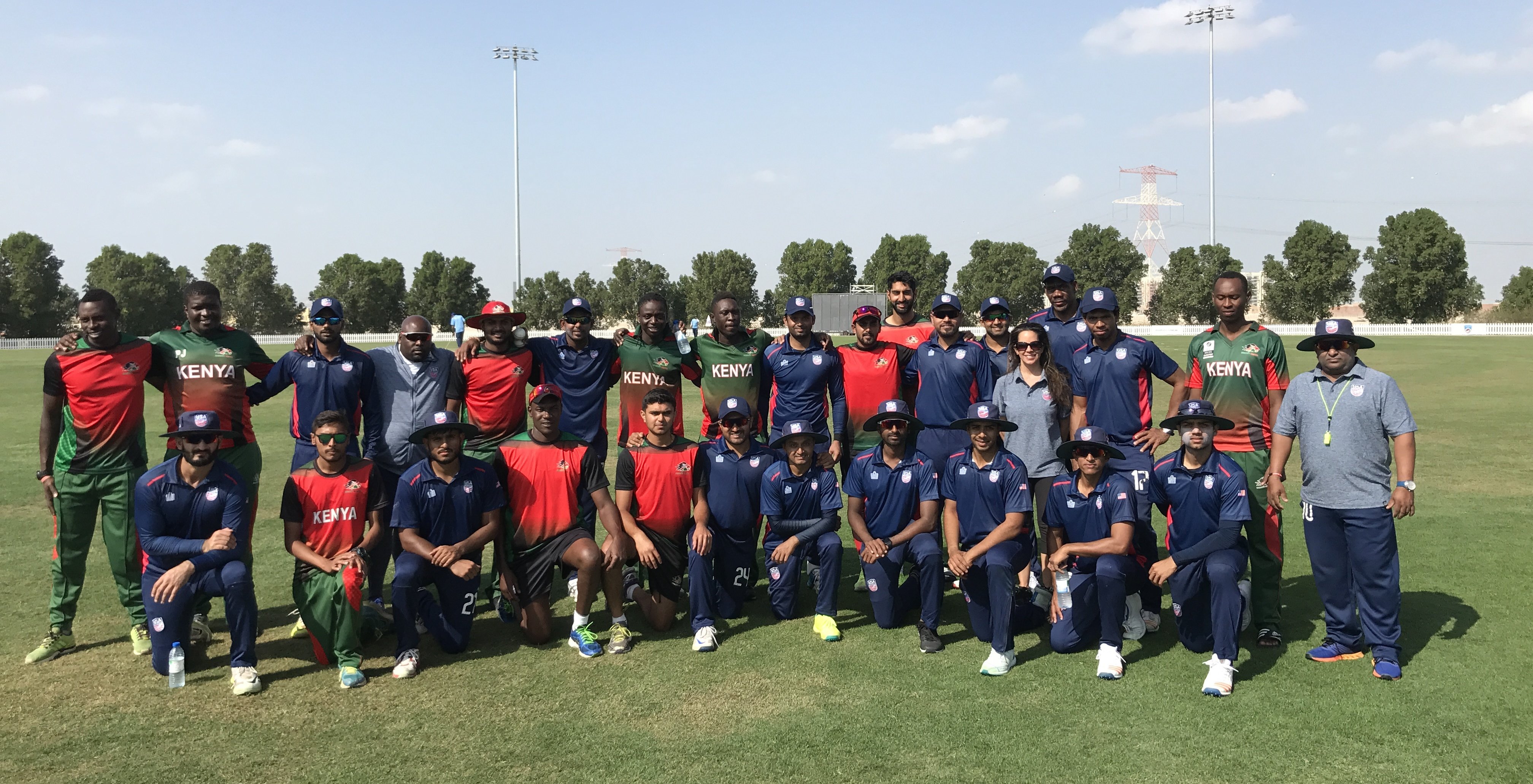 USA fall to 4 wicket defeat v Kenya in Abu Dhabi